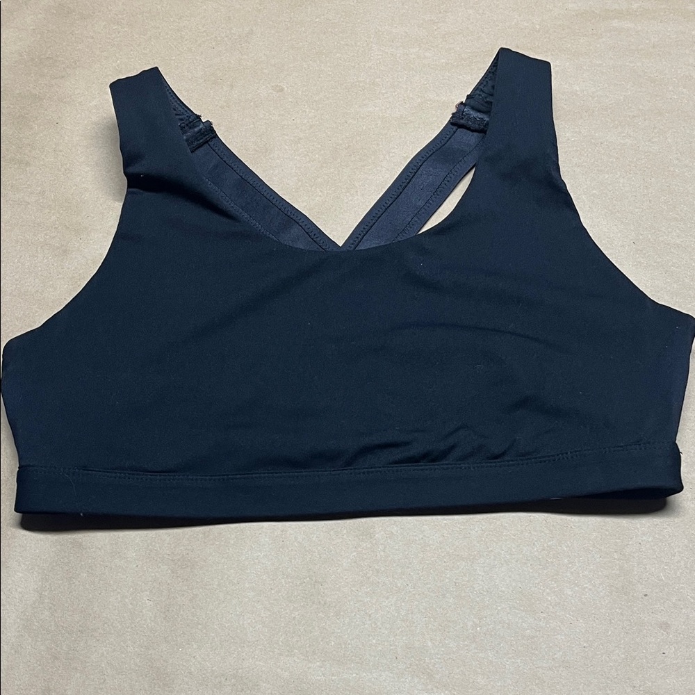 Fabletics Black Sports Bra Medium